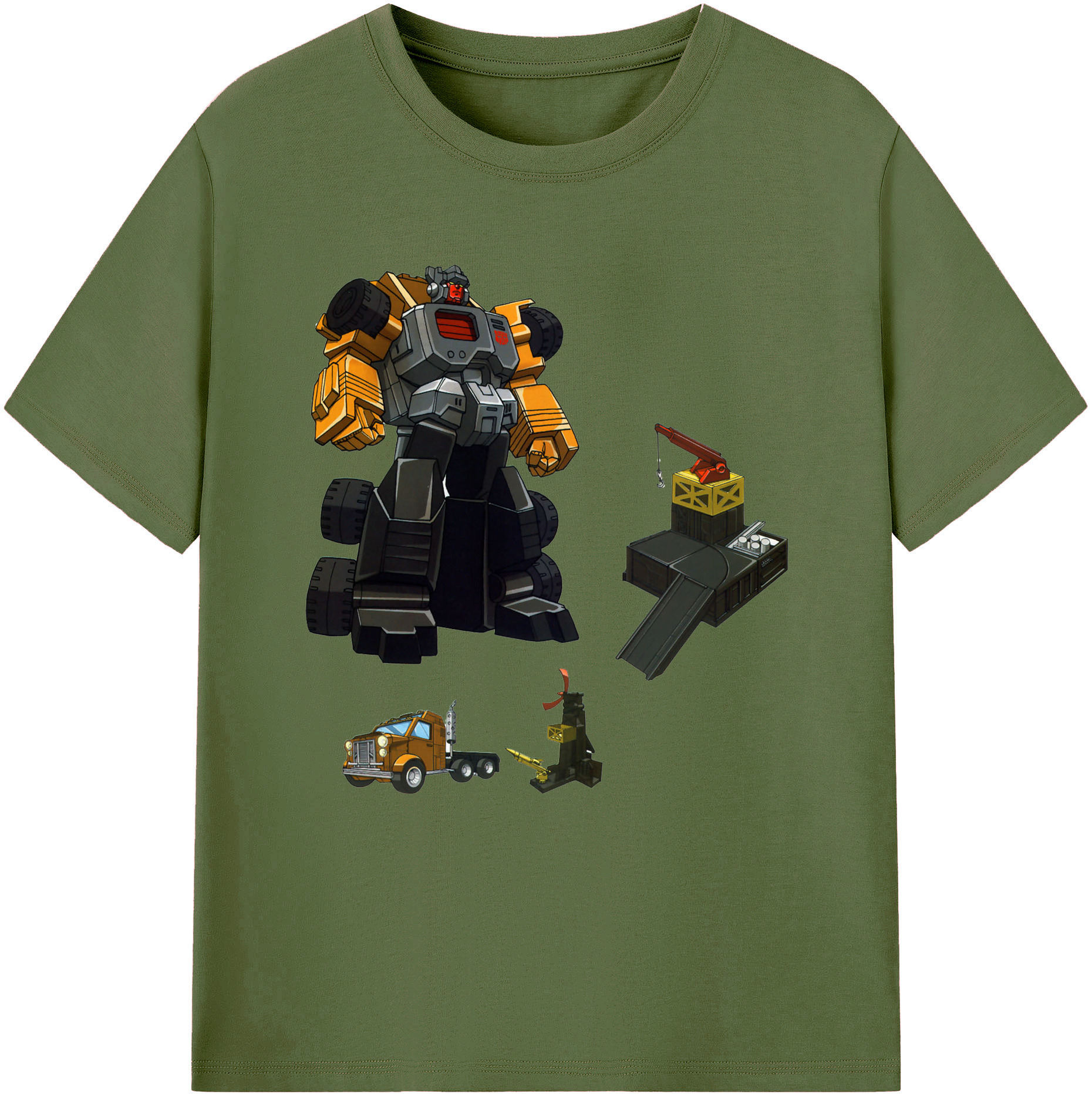 （画像用）  綿100％半袖Tシャツ（フロントプリント）